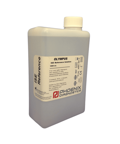 Phoenix Diagnostics ISE Reference for AU 600, AU 800, AU 1000, AU 5200, 4 x 1000ml Phoenix Diagnostics ISE Reference for AU 600, AU 800, AU 1000, AU 5200, 4 x 1000ml