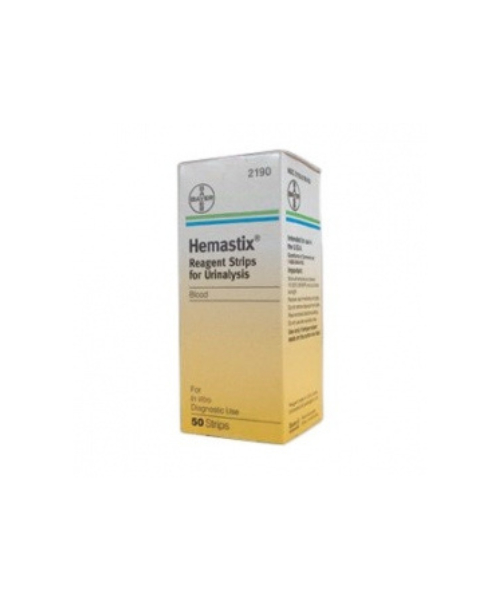 Siemens 2190 Hemastix® Reagent Strips, CLIA Waived, Case of 12 Bottles Siemens 2190 Hemastix® Reagent Strips, CLIA Waived, Case of 12 Bottles
